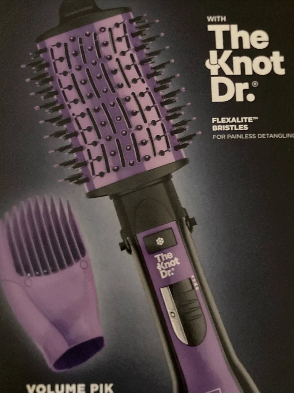 All-In-One Dryer Brush - Purple
